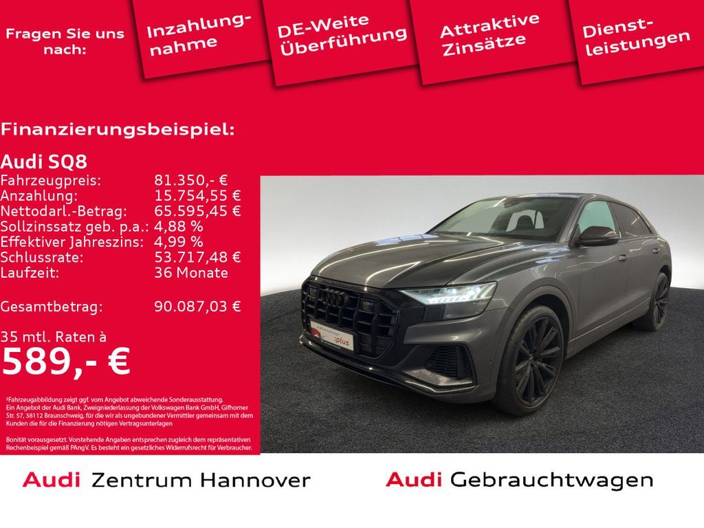 Audi SQ8 competition plus 4.0 TFSI quattro HD Matrix Leasing