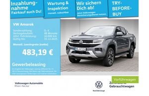 VW Amarok 3.0 TDI Style 4Motion 10-Gang-Automatik AHK Rollcover Standheizung uvm - Leasing