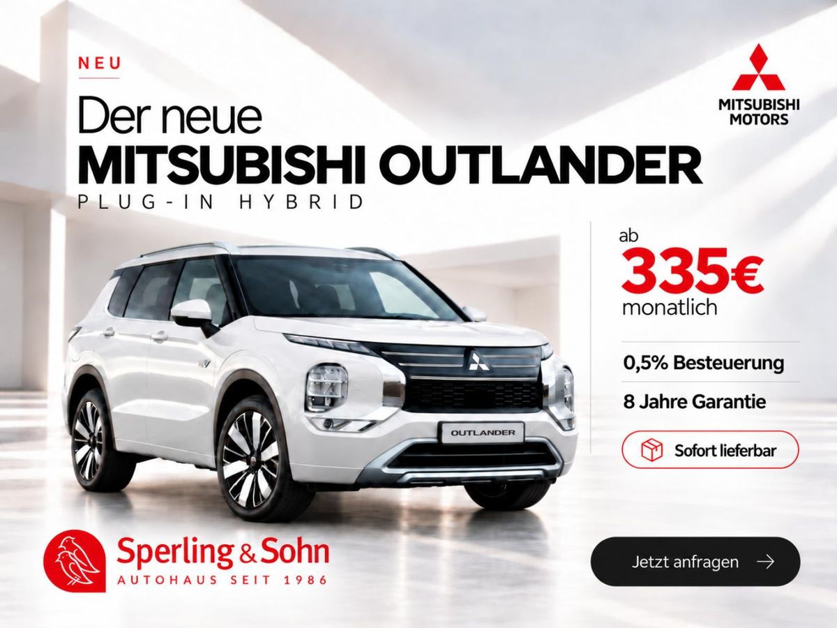 Mitsubishi Outlander Plug-In Hybrid Diamant PLUS ❗ ✔️SOFORT LIEFERBAR ✔️❗