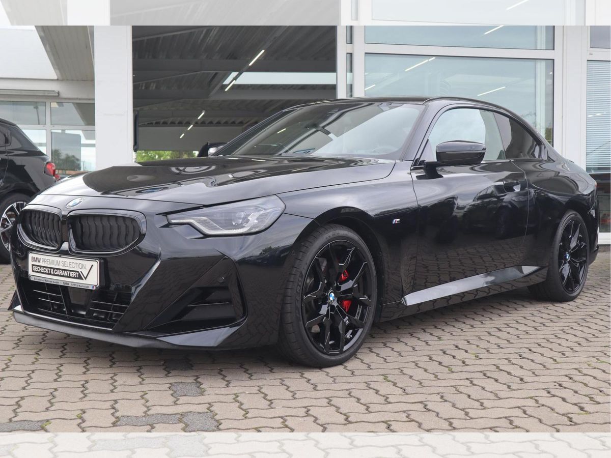 BMW 220 d Coupe M-Sport Pro/Pano./HK/RKF/elektr.Sitze/Tempo./Carbon interieur/Adapt.LED/Komfortzugang Leasing