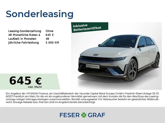 Hyundai Ioniq 5 N-LINE X PANO RELAX.- PARK.- CAM-PAKET