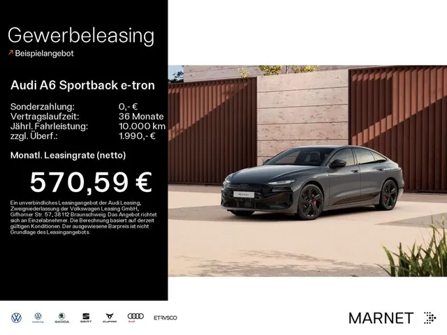 Audi A6 Sportback e-tron performance 270 kW