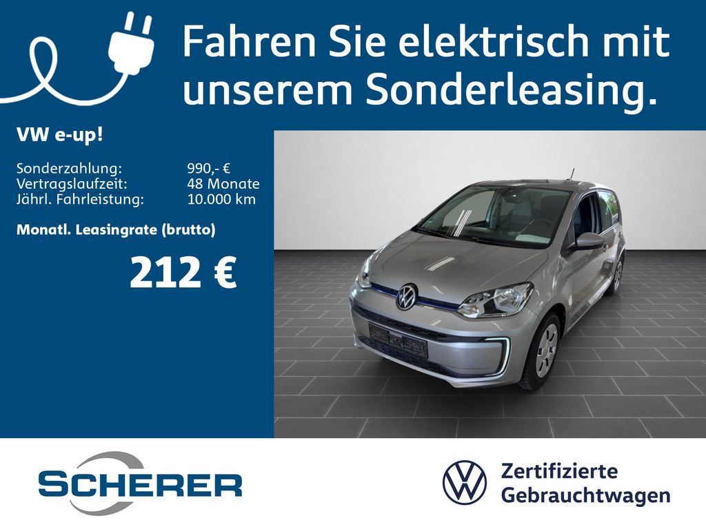 Volkswagen e-up! RearView CCS GRA SHZ Leasing