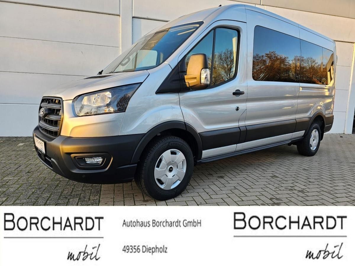 Ford Transit Kombi 350L3H2 *6-S.*sofort*Wartung & Verschleiss* Trend*AHK*Allwetter*DoKa Leasing