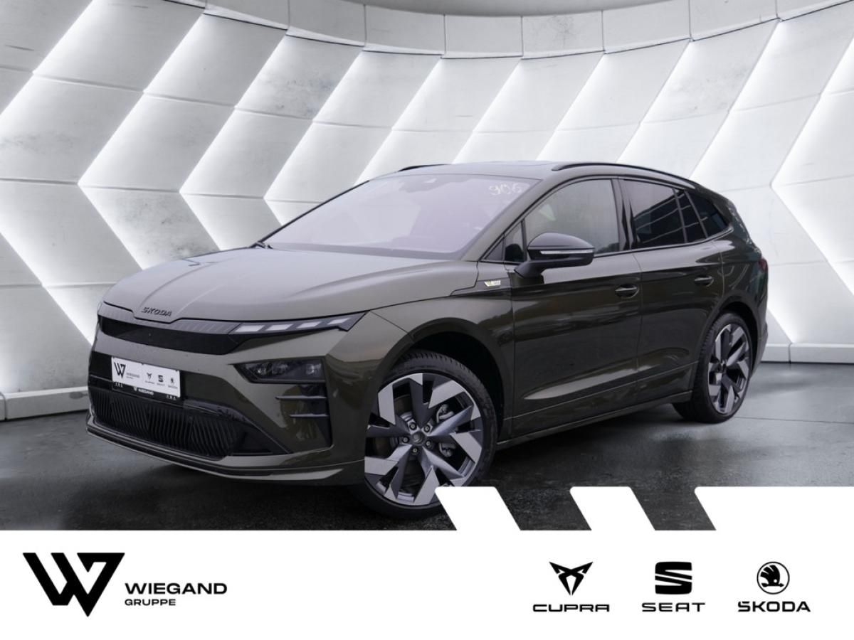 Skoda ENYAQ RS PANO MATRIX-LED 360° KEYLESS MEMORY AHK *906* Leasing