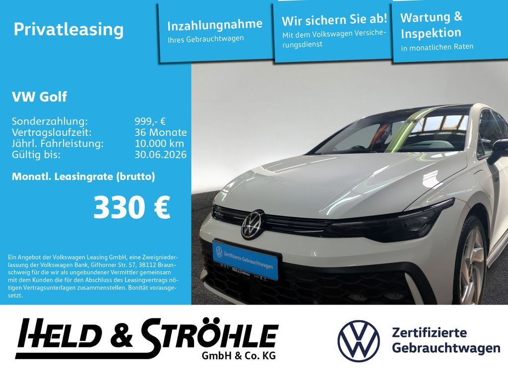 Volkswagen Golf GTE Black Style MATRIX HuD 360°KAM NAV SHZ Leasing