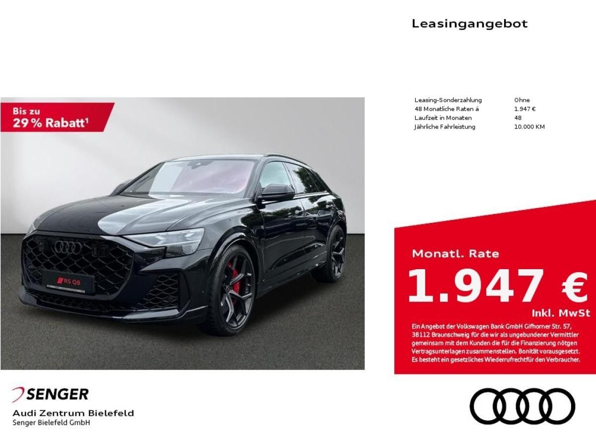 Audi RS Q8 SUV performance Massage Luftfederung Matrix Leasing