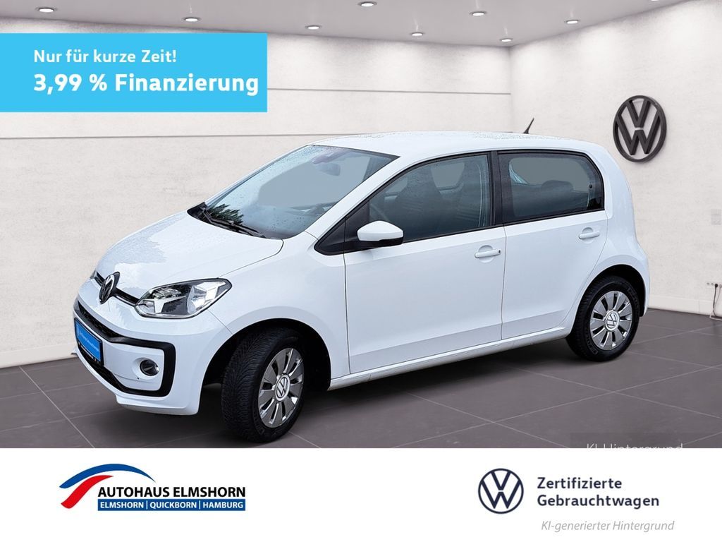 Volkswagen up! move  1.0 3,99% 4-TÜR KLIMA TEL SHZ Leasing