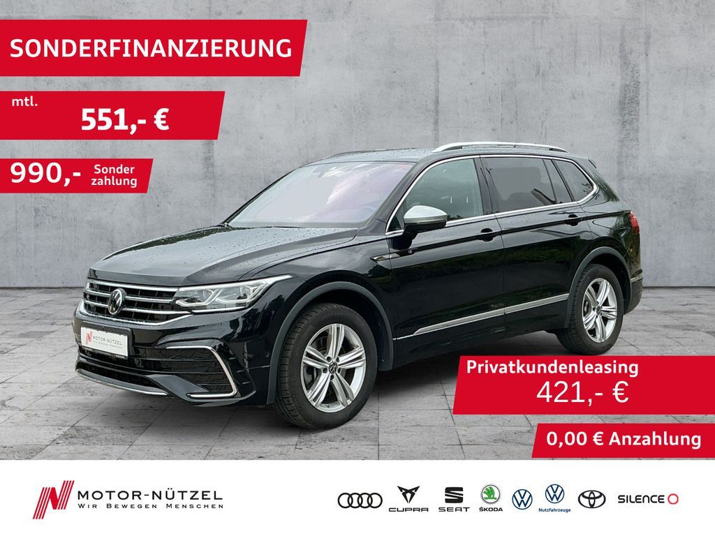 Volkswagen Tiguan Allspace 2.0 TSI 4M R-LINE LEDER+MATRIX Leasing
