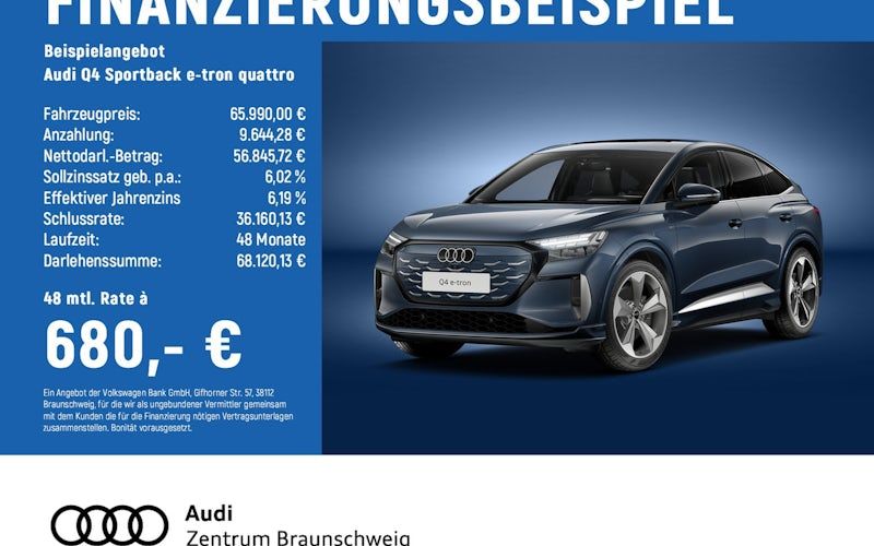 Audi Q4-sportback-e-tron Quattro 5dr Kauf