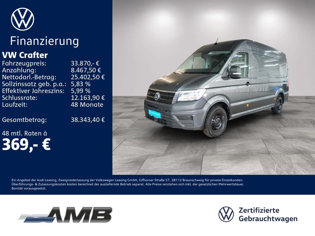 Volkswagen Crafter 35 Kasten HD 2.0 TDI 4M AHK/LED/Hoch/RFK Leasing