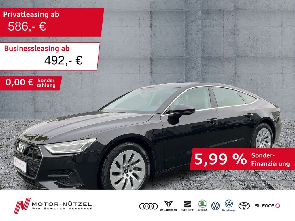 Audi A7 Sportback  45 TFSI S-TR LED+NAV+2xPCD+ACC+SHZ Leasing