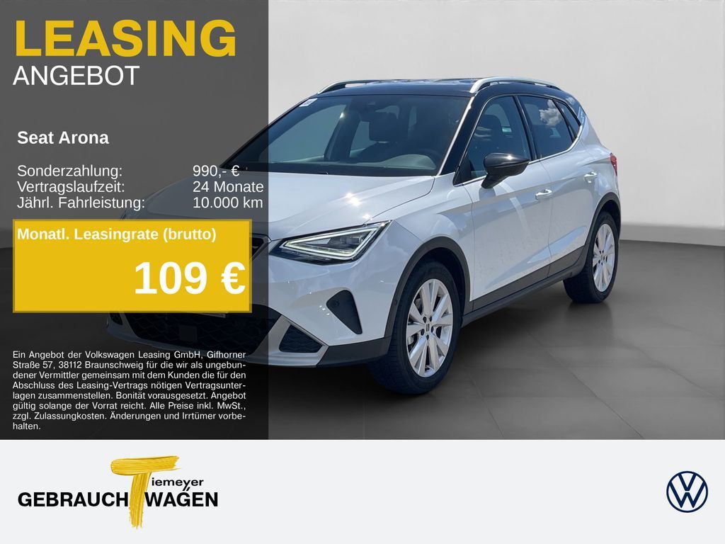 Seat Arona 1.0 TSI XP ACC NAVI SITZHZ GJR Leasing
