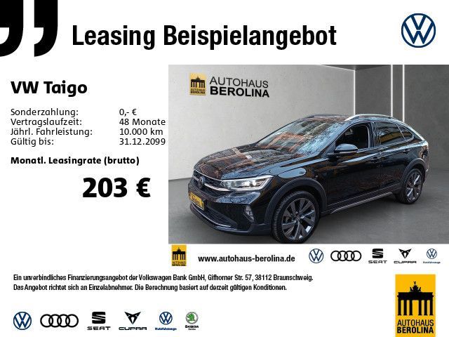 Volkswagen Taigo 1.0 TSI Style DSG *ACC*Digi.C-Pro*R-CAM* Leasing