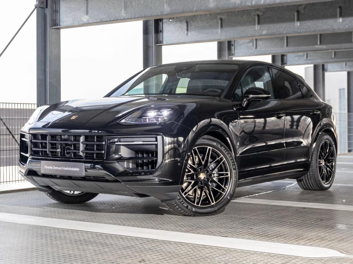 Porsche Cayenne E-Hybrid Coupé Black Edition (0,5% Versteuerung)  *HA-Lenkung, Head-Up, Sitzbelüftung, InnoD Leasing