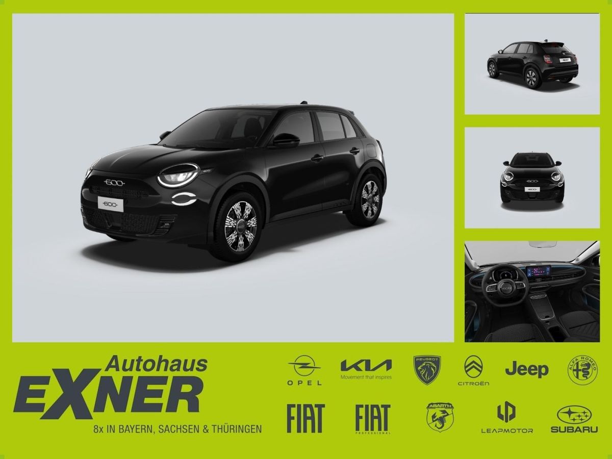 Fiat 600 Business Edition | ALLWETTERREIFEN | Vorlauf | Gewerbe Leasing