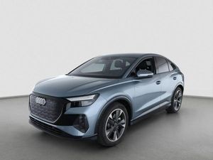 Audi Q4 e-tron Sportback 45 quattro, Leder, AHK, SONOS, Optikpaket Schwarz, 8-Fach bereift Leasing