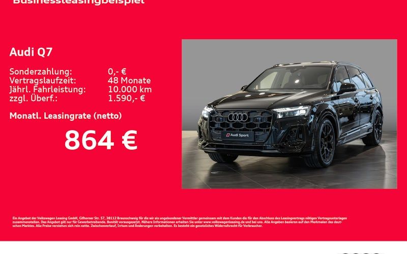 Audi Q7 TFSI E 290 KW Quattro Tiptronic S Line 5dr Auto kaufen