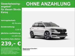 Skoda Karoq SPORTLINE 1 5 TSI 110KW 7-GANG AUTOMAT. Sp Leasing