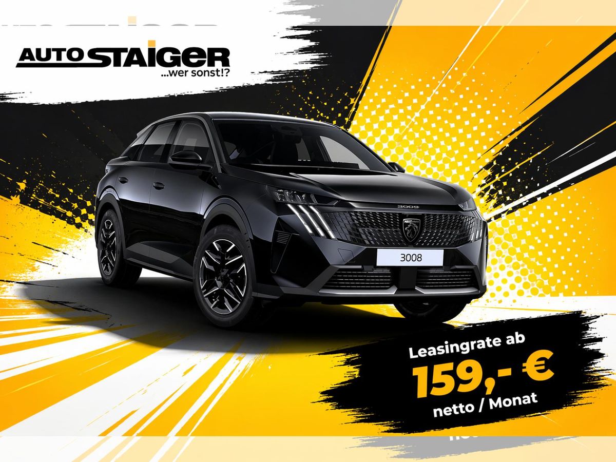 Peugeot 3008 ALLURE 🚗 Hybrid 145 e-DSC6💲GEWERBEKNALLER💲 Leasing
