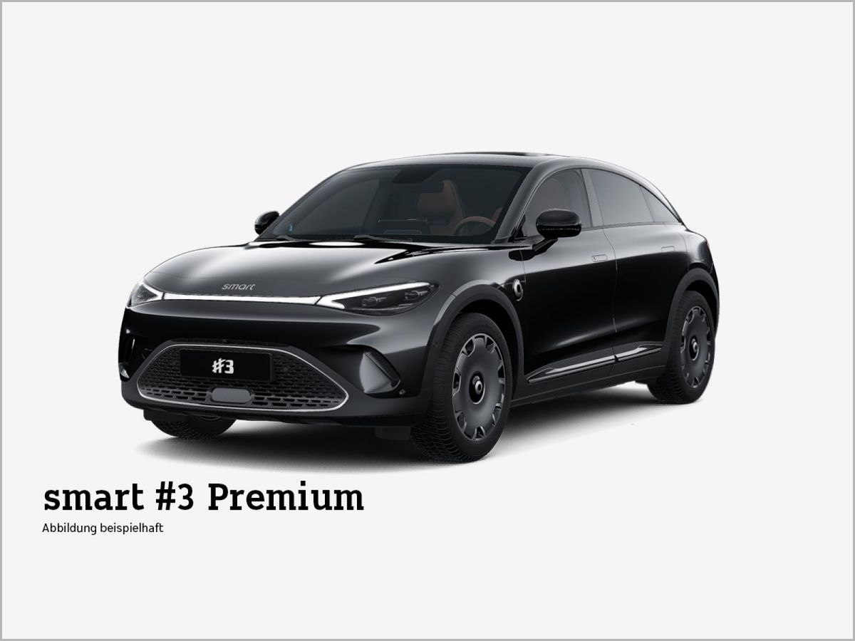 smart #3 Premium MY27⚡(Wärmepumpe/Pano/Headup/LED+/360°/19Zoll) Leasing