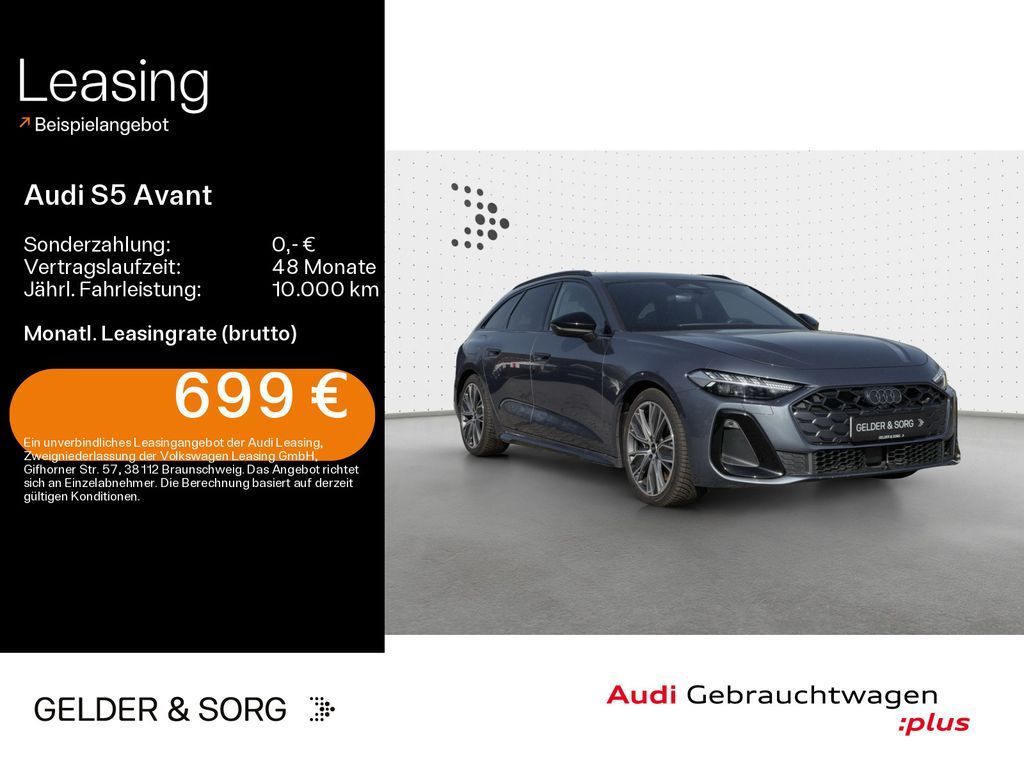Audi S5 Avant qu. ACC*360°*Pano*Massage*AHK*tech* Leasing
