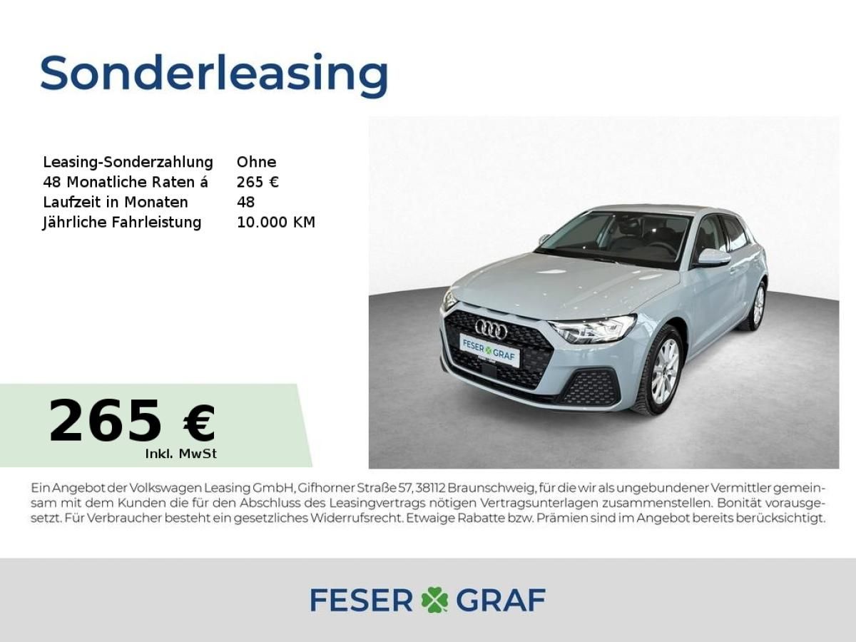 Audi A1 Spb 30 TFSI *LED*CarPlay*Soundsystem* Leasing