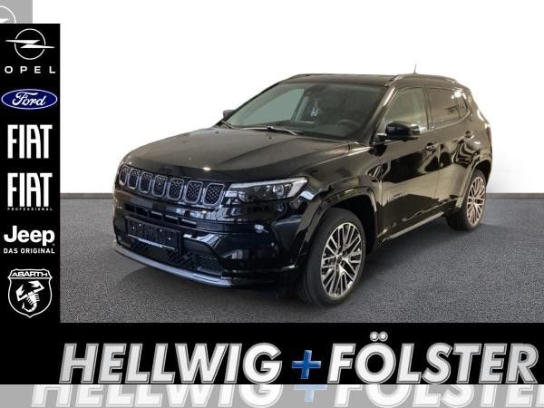 Jeep Compass Summit Schwarz/Grau Premium-Pkt.+Sicherheits Paket *SOFORT VERFÜGBAR* Leasing