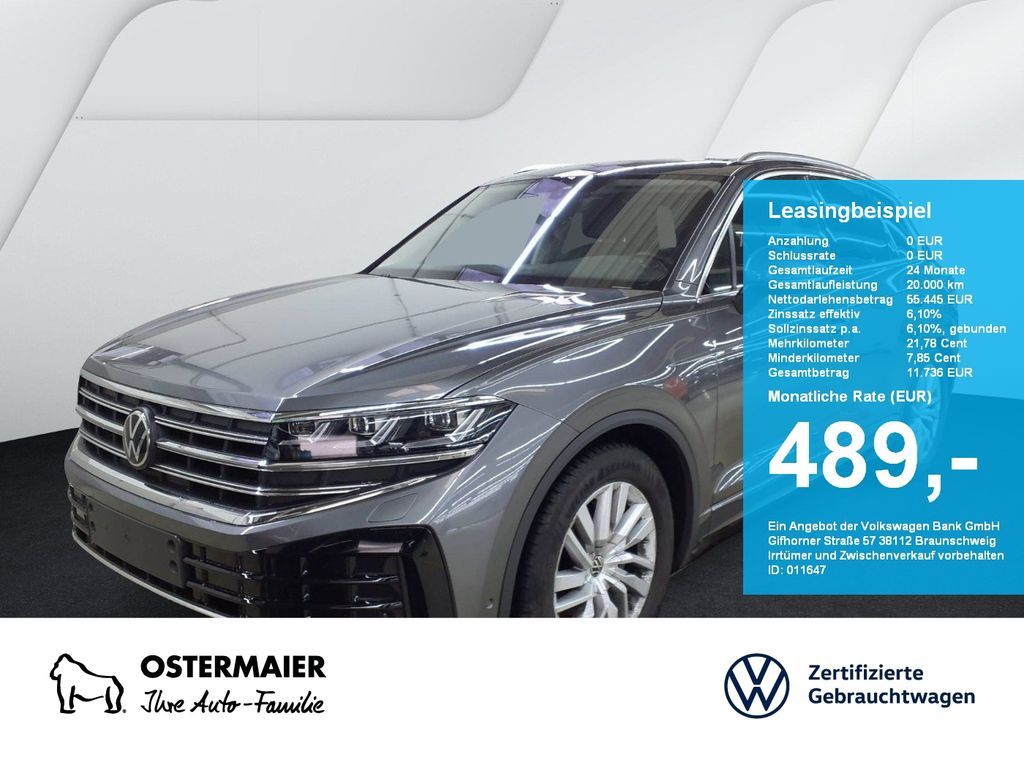 Volkswagen Touareg ELEGANCE 3.0TDI 231PS NP.91T ACC.AHK.KAM Leasing