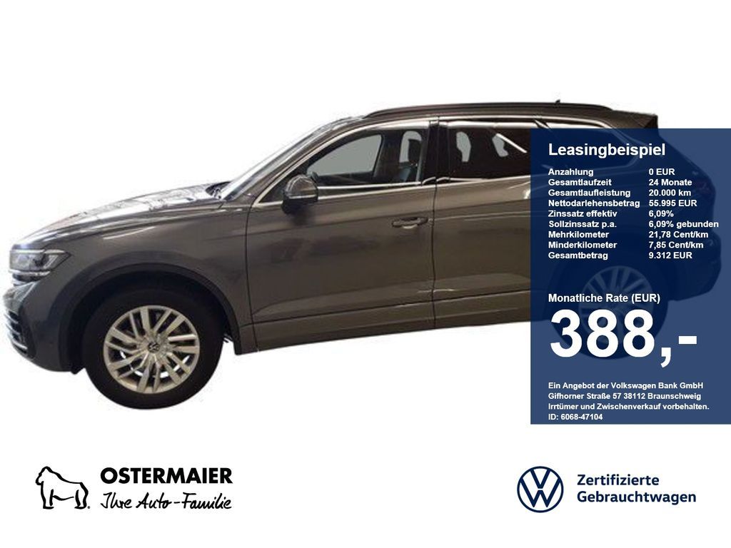 Volkswagen Touareg ELEGANCE 3.0TSI 340PS AHK.AREA-VIEW.NAVI Leasing