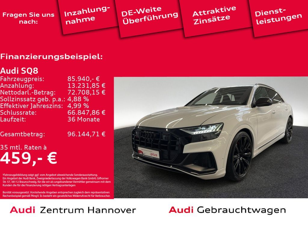 Audi SQ8 4.0 TFSI quattro competition+ Head-Up Standh Leasing