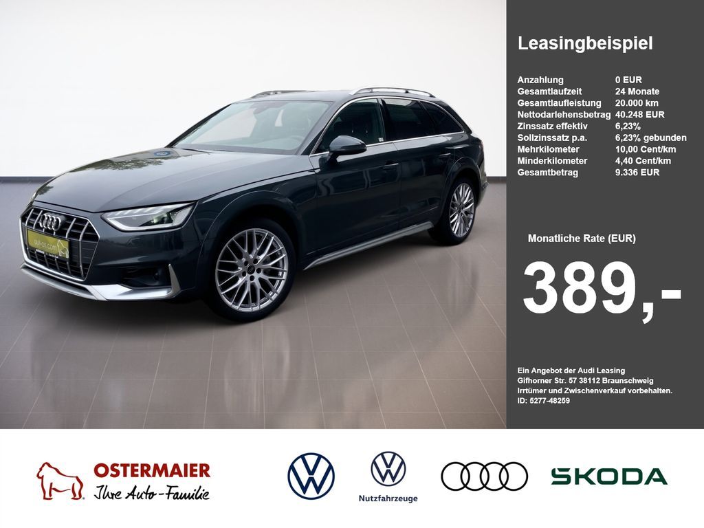 Audi A4 allroad 40TDI 204PS QUATTRO MATRIX.KAMERA.AHK Leasing