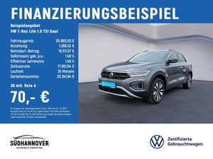 Volkswagen T-Roc Life 1.0 TSI Goal STANDHZG+PDC+SHZ