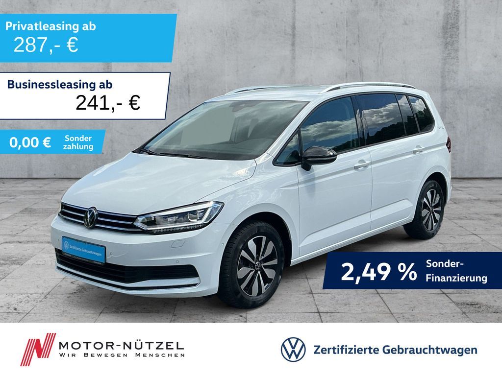 Volkswagen Touran 1.5 TSI DSG GOAL MATRIX+NAVI+AHK+ACC+7SI Leasing