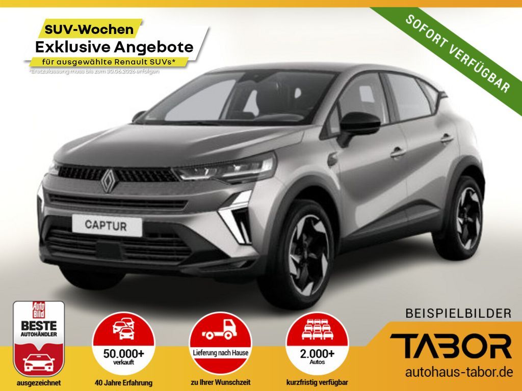 Renault CAPTUR Techno TCe 90 SHZ PDC Nav SpurAssist Leasing