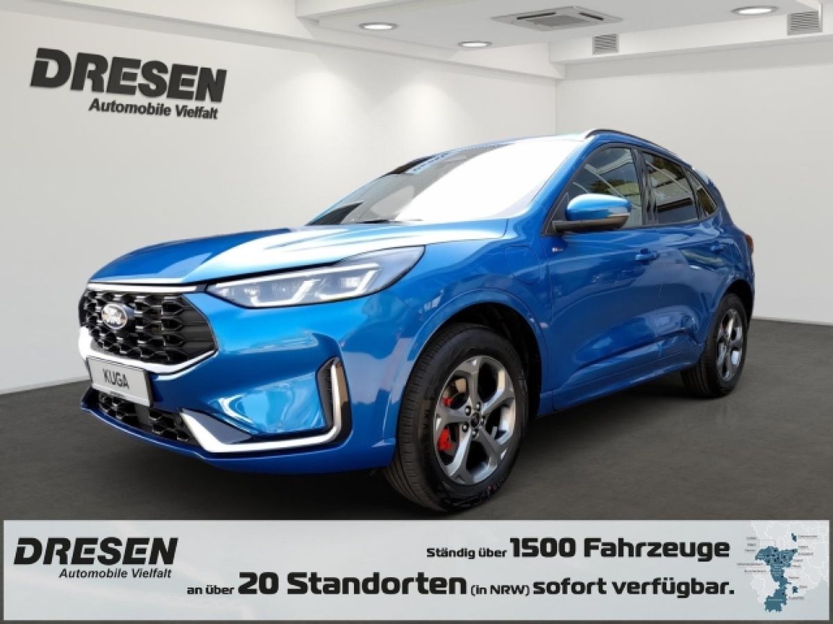 Ford Kuga ST-Line X 2,5l PHEV HUD AHK-klappbar Navi Leder Digitales Cockpit Memory Sitze Soundsystem Leasing