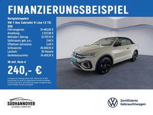 Volkswagen T-Roc Cabriolet R-Line  1.5 TSI DSG Edition Karm
