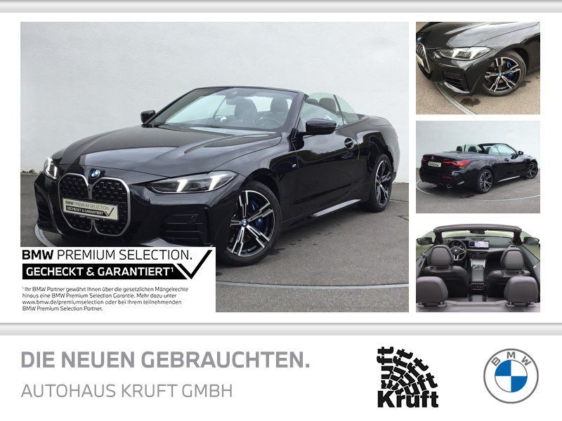 BMW 420i Cabrio M SPORT+HUD+AHK+PAP+HK SOUND Leasing
