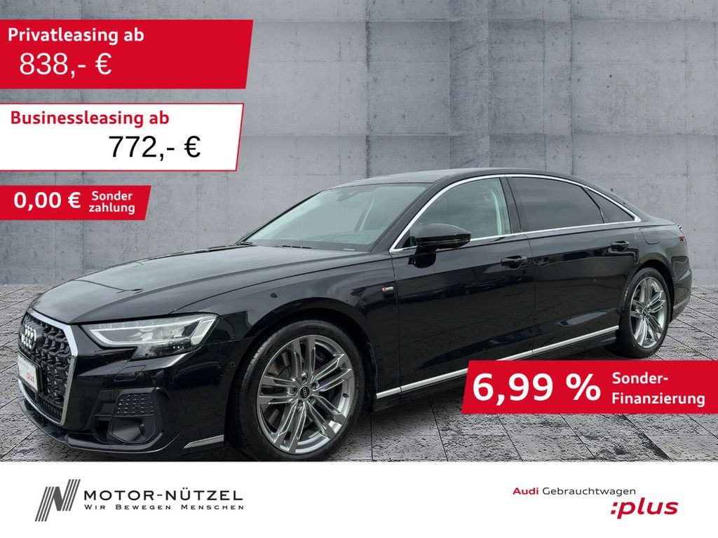 Audi A8 L 60 TFSI e QU MATRIX+NAV+HuD+B&O+TV+AIR+PANO Leasing
