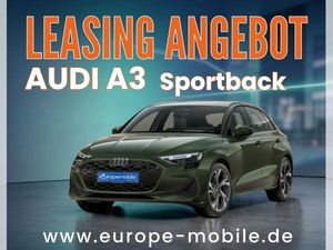 Audi A3 Sportback Limited 30 TFSI S tronic (UVP 41.570/SOFORT) LED-PLUS/SHZ/AMBIENTE/18"/SMART/3ZKLIMA/KOMFO