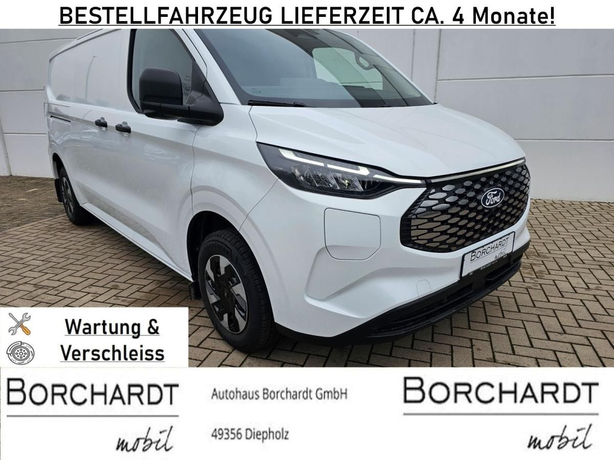 Ford Transit Custom Elektro Länge 2 - L2*Wartung & Verschleiss*358km-WLTP*SHZ*Tech.6*ACC*360°K*Laderaumschutzp* Leasing