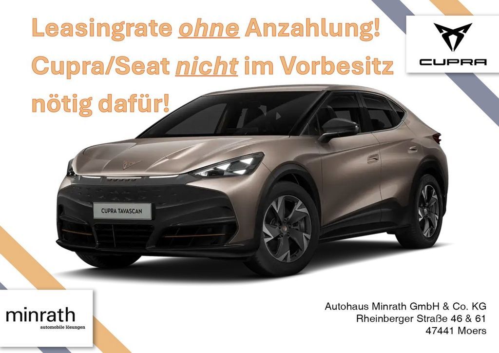 Cupra Tavascan 190 PS/58 kWh - ohne Cupra im Vorbesitz Leasing