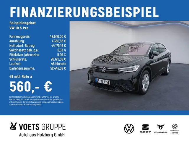 Volkswagen ID.5 Pro PANO+HeadUp+AHK