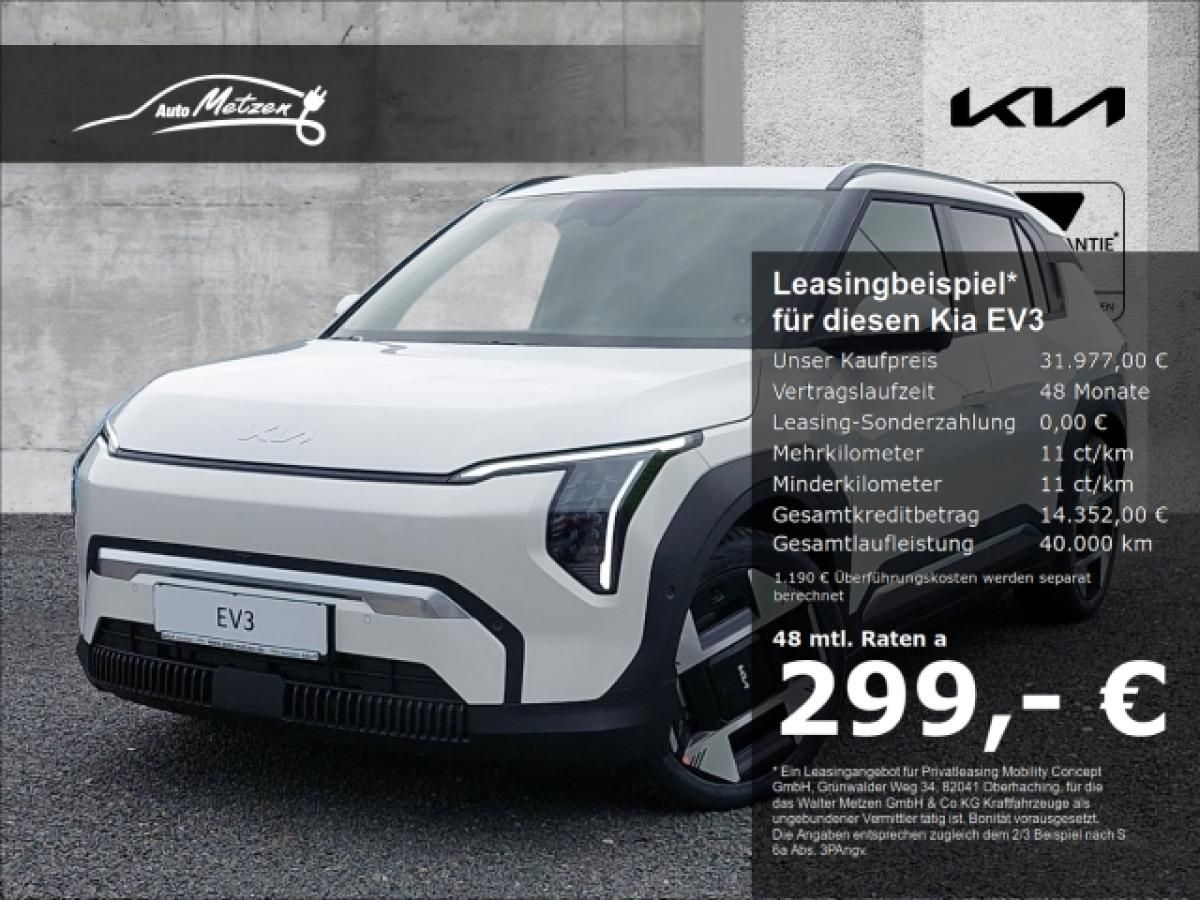 Kia EV3 58,3-kWh MY26 Air P1 Leasing