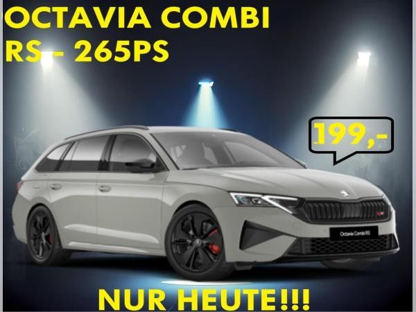 Skoda Octavia COMBI RS 265PS🏎️💨MIT W&V AB 199,-EUR🏎️ 💨 NUR HEUTE!!! Leasing