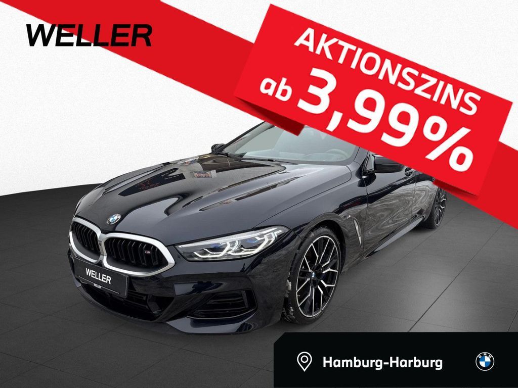 BMW M850i xDr Gran Coupe Pano,Laser,Lea.o.Anz.749,- Leasing
