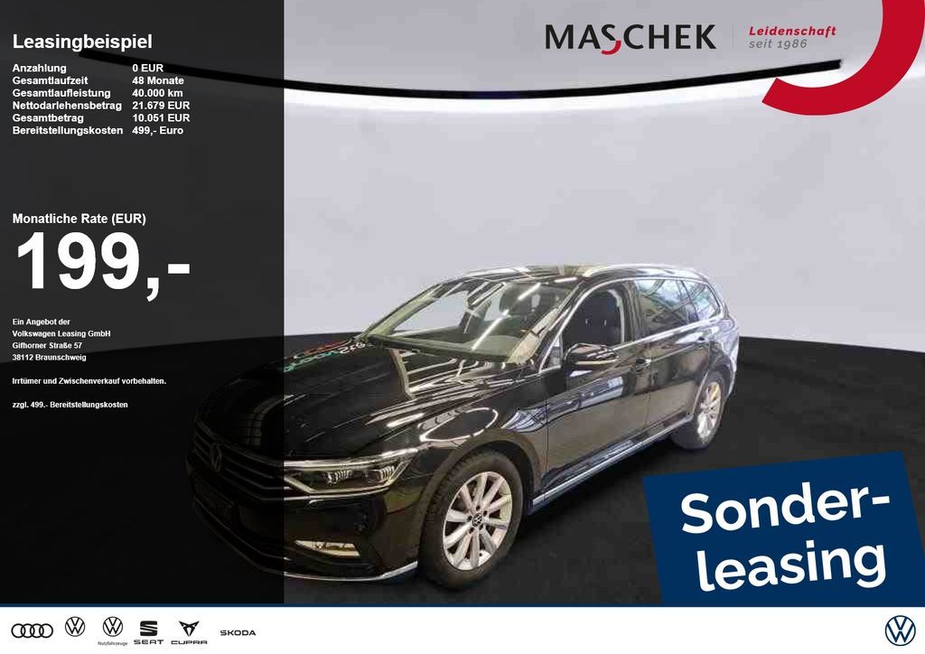 Volkswagen Passat Variant Elegance *Sonderleasing* 2.0 TDI Leasing