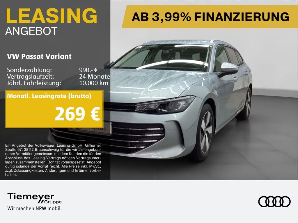 Volkswagen Passat Variant eHybrid BUSINESS HuD AHK LM17 beh Leasing