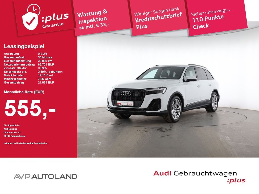 Audi Q7 45 TDI quattro tiptronic AHK *7 Sitzer Leasing