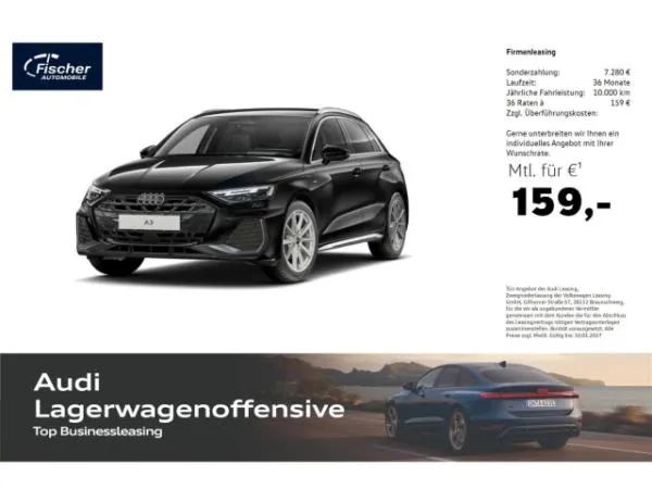 Audi A3 Sportback e-hybrid S line 0,5% DW Versteuerung **neues Interieur**